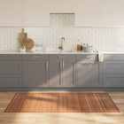 Vloerkleed 100x200 cm bamboe naturel