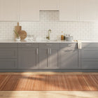Rectangular rug 100x300 cm bamboo natural