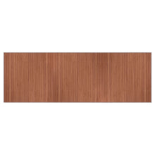 Vloerkleed rechthoekig 100x300 cm bamboe bruin