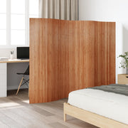 Kamerscherm 250x165 cm bamboe bruin