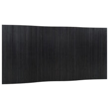 Kamerscherm 165x400 cm bamboe zwart
