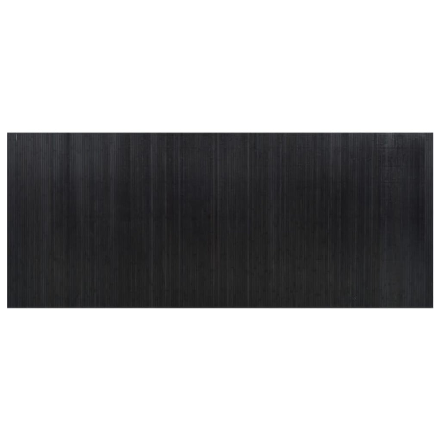Kamerscherm 165x400 cm bamboe zwart