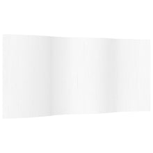 Kamerscherm 165X400 Cm Bamboe 400 x 165 cm Wit