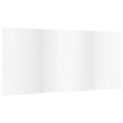 Kamerscherm 165X400 Cm Bamboe 400 x 165 cm Wit