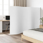 Kamerscherm 400x165 cm bamboe wit