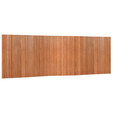 Kamerscherm 165x600 cm bamboe bruin