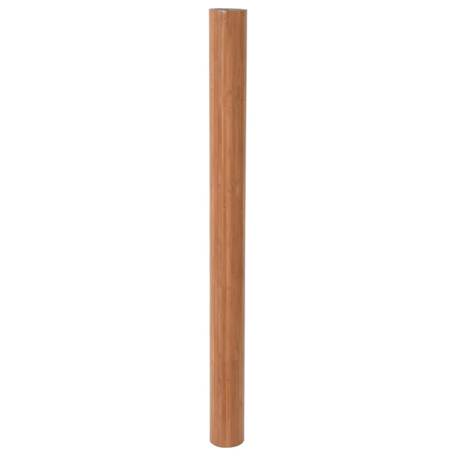Kamerscherm 165x600 cm bamboe bruin