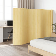 Kamerscherm 600x165 cm bamboe lichtnaturel