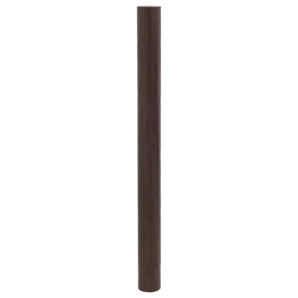 Kamerscherm 165X600 Cm Bamboe 600 x 165 cm Donkerbruin