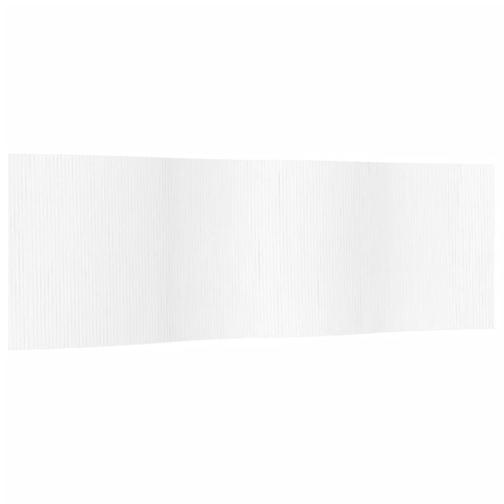 Kamerscherm 165X600 Cm Bamboe 600 x 165 cm Wit