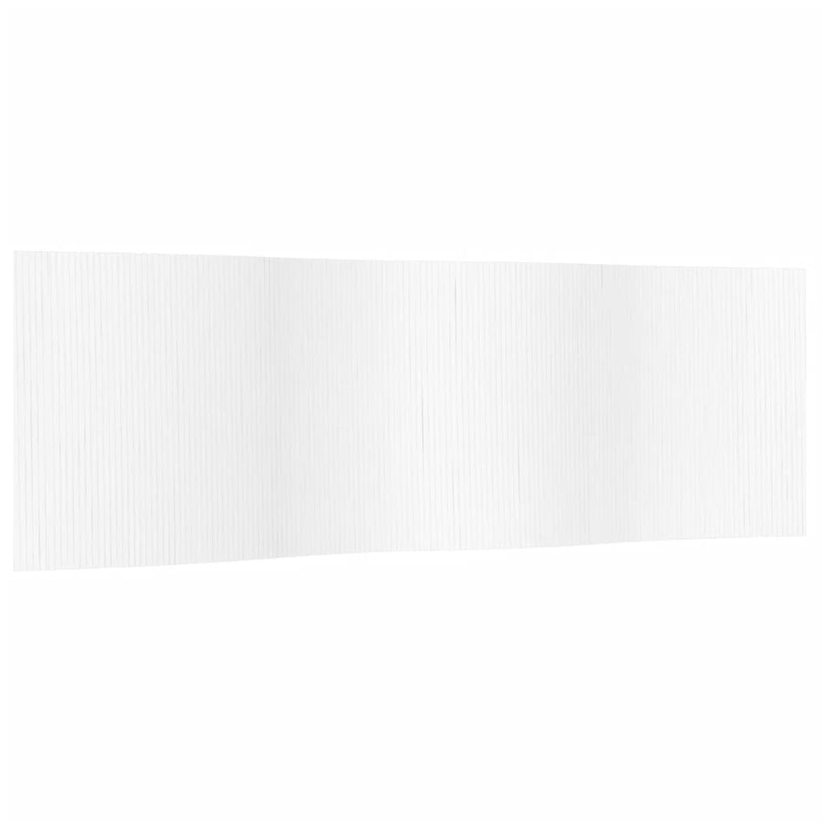 Kamerscherm 165X600 Cm Bamboe 600 x 165 cm Wit
