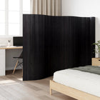 Room divider width 800 cm height 165 cm bamboo black