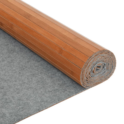 Kamerscherm 165x800 cm bamboe bruin
