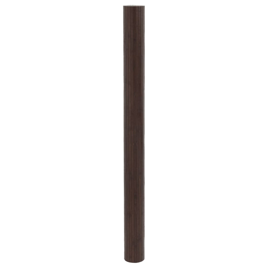 Kamerscherm 165X800 Cm Bamboe 800 x 165 cm Donkerbruin