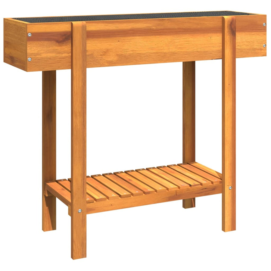 Plantenbak Verhoogd 90X30X75 Cm Massief Acaciahout