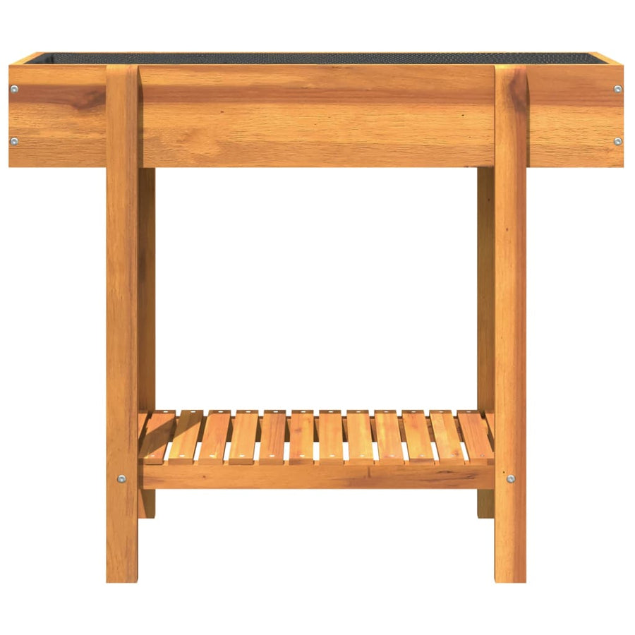 Plantenbak Verhoogd 90X30X75 Cm Massief Acaciahout