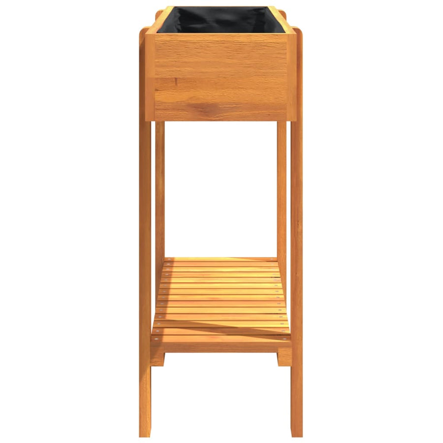 Plantenbak Verhoogd 90X30X75 Cm Massief Acaciahout