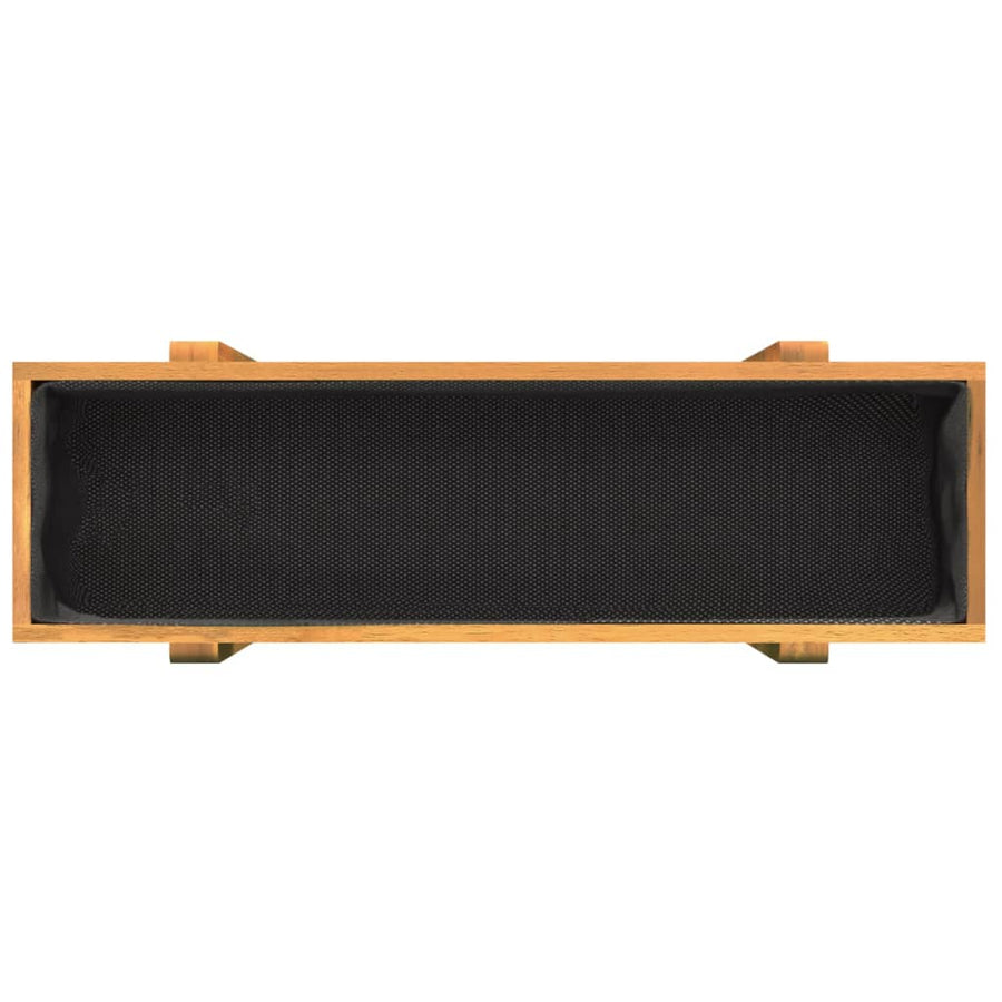 Plantenbak Verhoogd 90X30X75 Cm Massief Acaciahout
