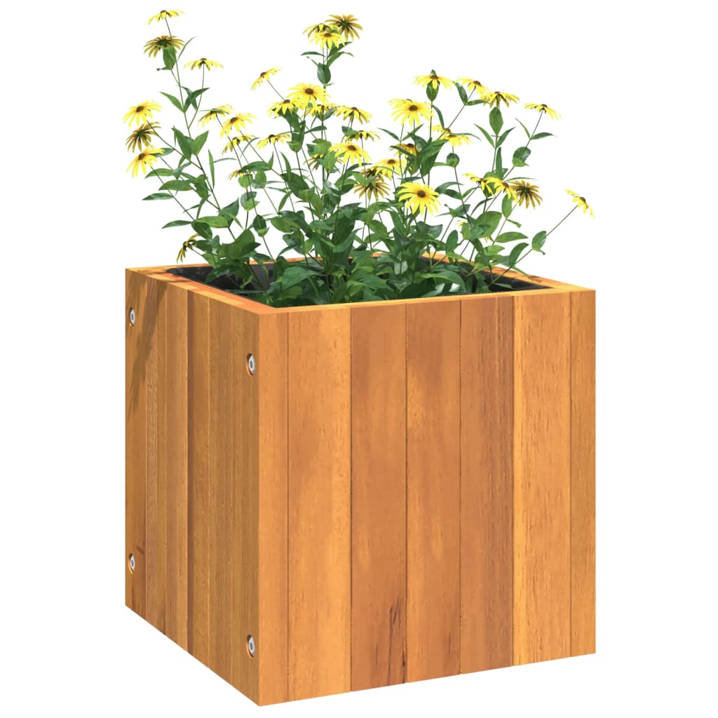 Plantenbak Massief Acaciahout 25 x 25 x 25 cm