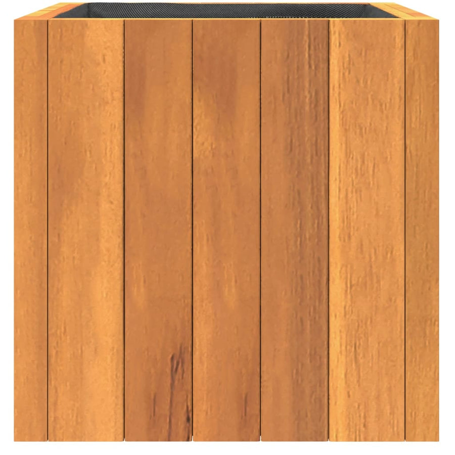 Plantenbak Massief Acaciahout 25 x 25 x 25 cm