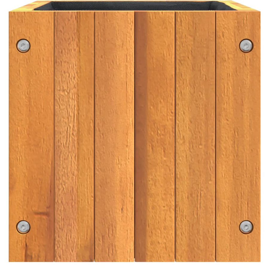 Plantenbak Massief Acaciahout 25 x 25 x 25 cm