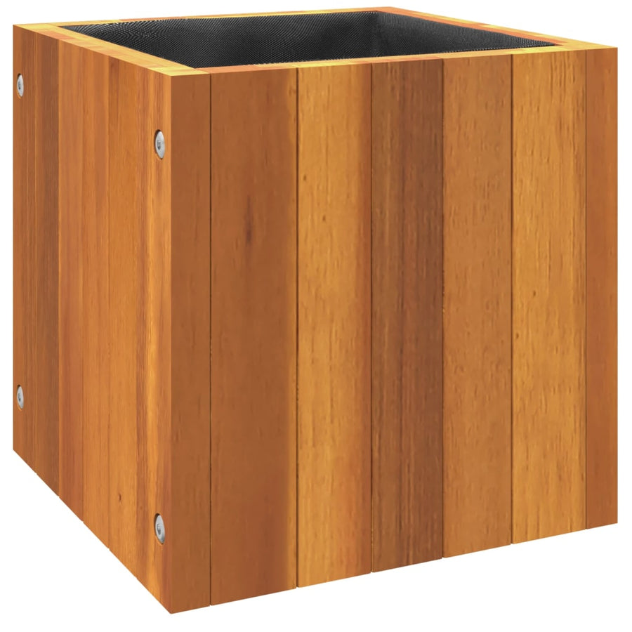 Plantenbak Massief Acaciahout 25 x 25 x 25 cm