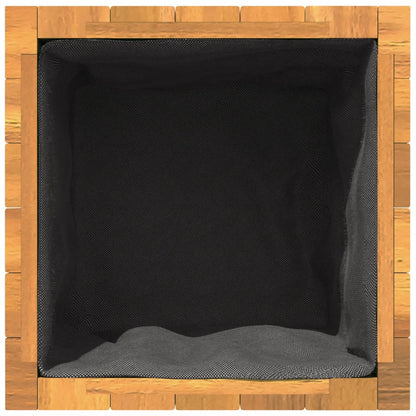 Plantenbak Massief Acaciahout 25 x 25 x 25 cm