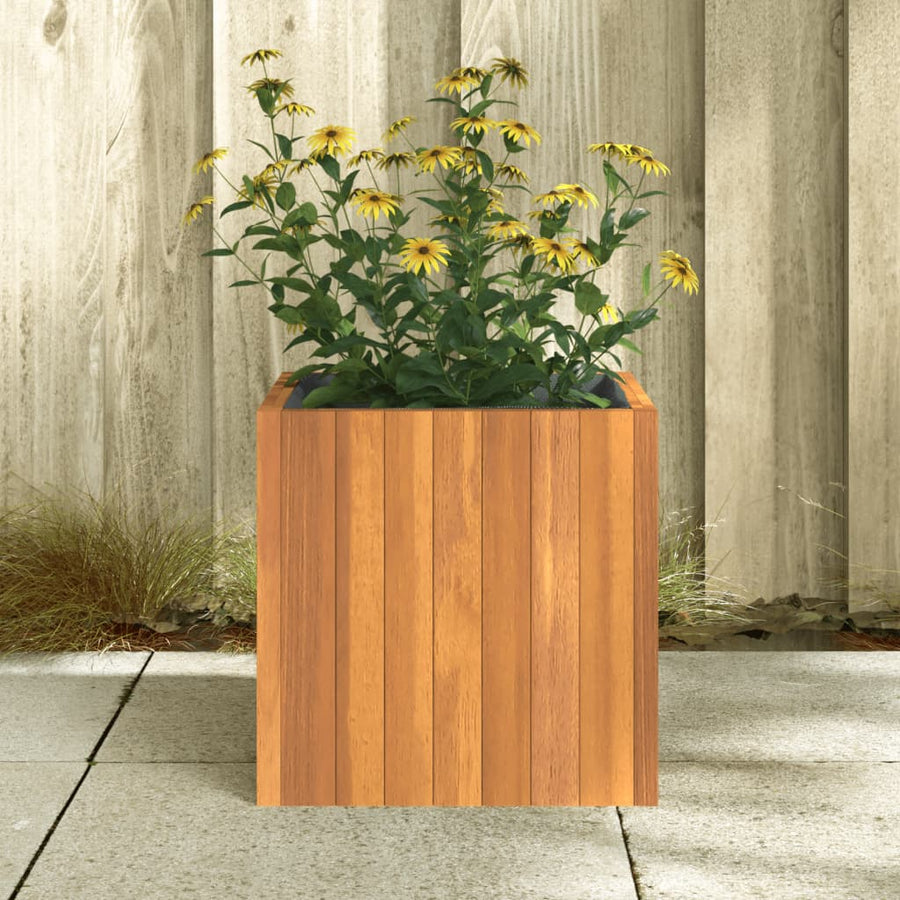Plantenbak Massief Acaciahout 35 x 35 x 35 cm