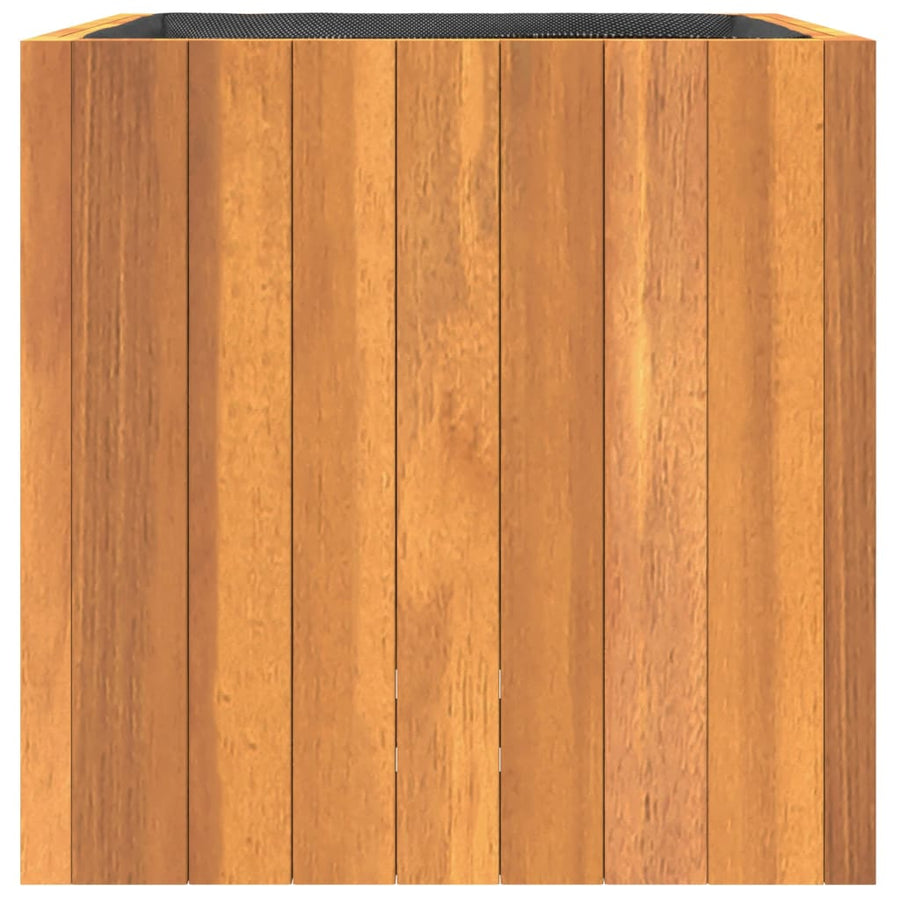 Plantenbak Massief Acaciahout 35 x 35 x 35 cm