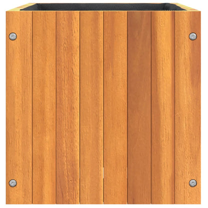 Plantenbak Massief Acaciahout 35 x 35 x 35 cm