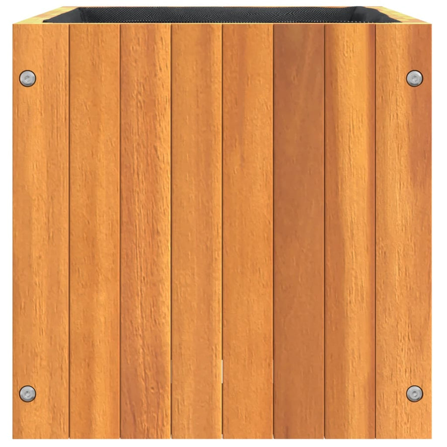 Plantenbak Massief Acaciahout 35 x 35 x 35 cm