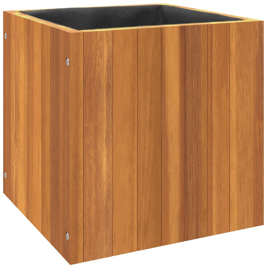 Plantenbak Massief Acaciahout 35 x 35 x 35 cm