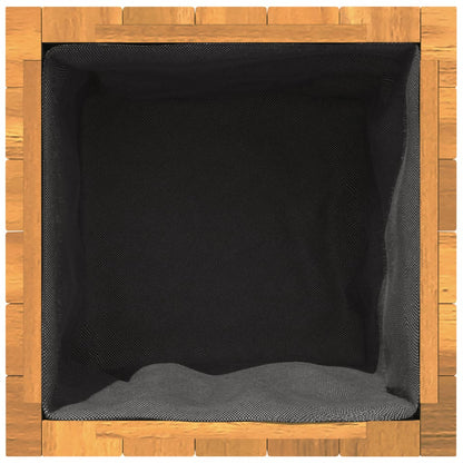 Plantenbak Massief Acaciahout 35 x 35 x 35 cm