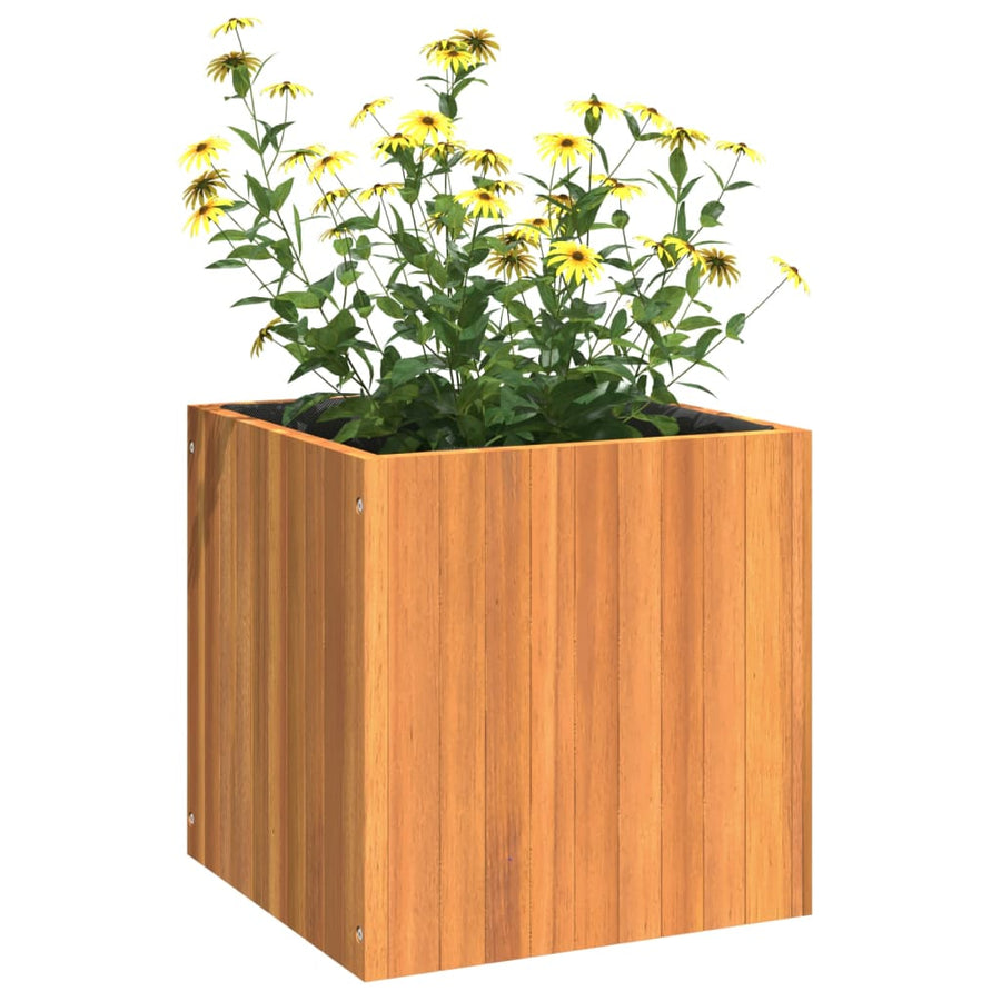Plantenbak Massief Acaciahout 45 x 45 x 45 cm