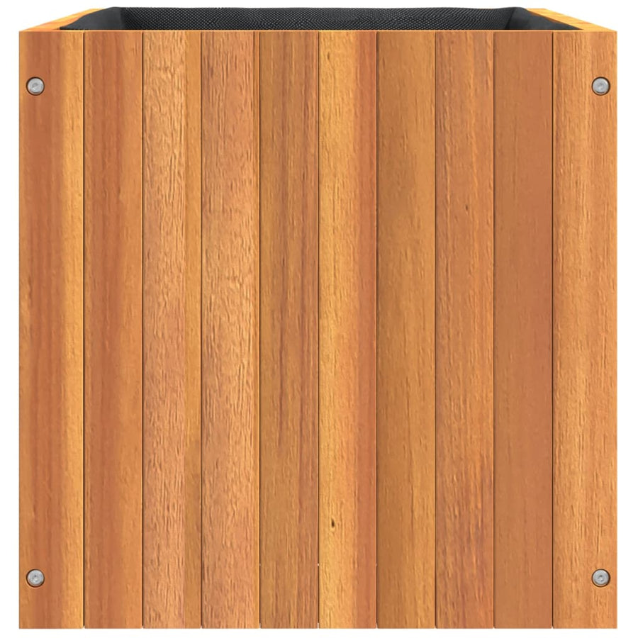 Plantenbak Massief Acaciahout 45 x 45 x 45 cm