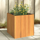Planter Solid Acacia Wood 45 x 45 x 45 cm