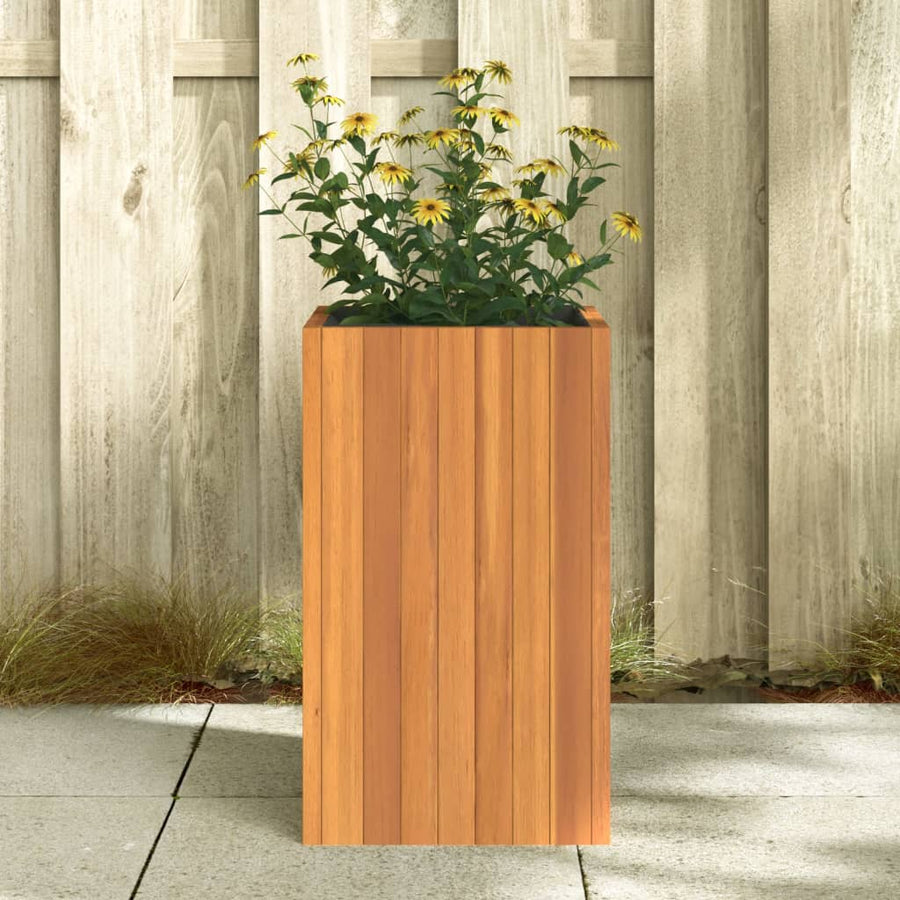 Plantenbak Massief Acaciahout 35 x 35 x 60 cm