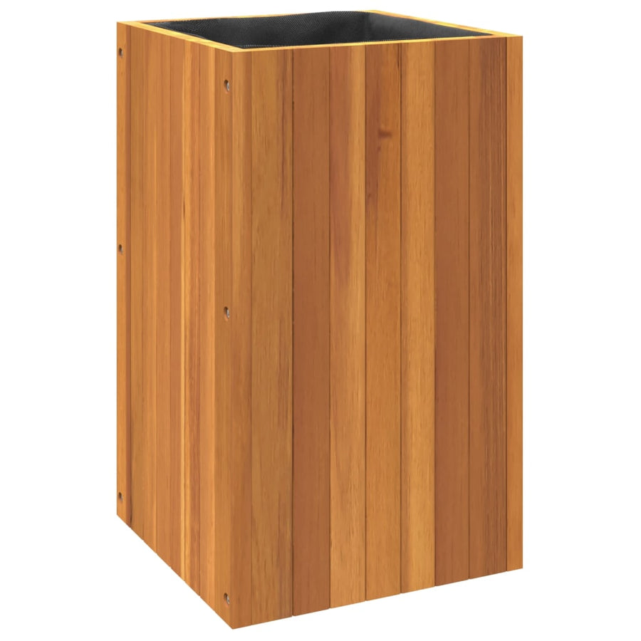Plantenbak Massief Acaciahout 35 x 35 x 60 cm