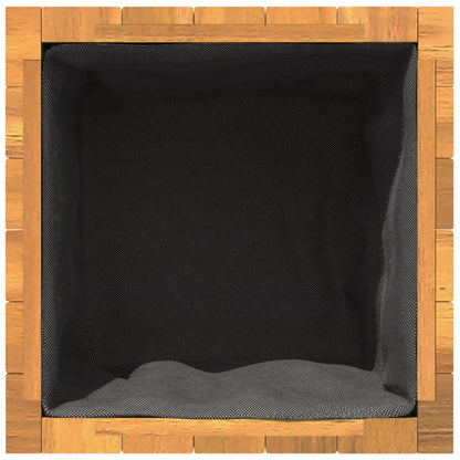 Plantenbak Massief Acaciahout 35 x 35 x 60 cm