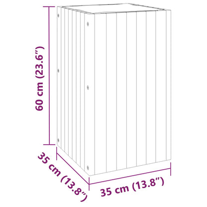 Plantenbak Massief Acaciahout 35 x 35 x 60 cm