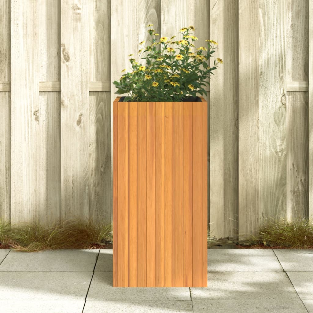 Plantenbak Massief Acaciahout 45 x 45 x 90 cm
