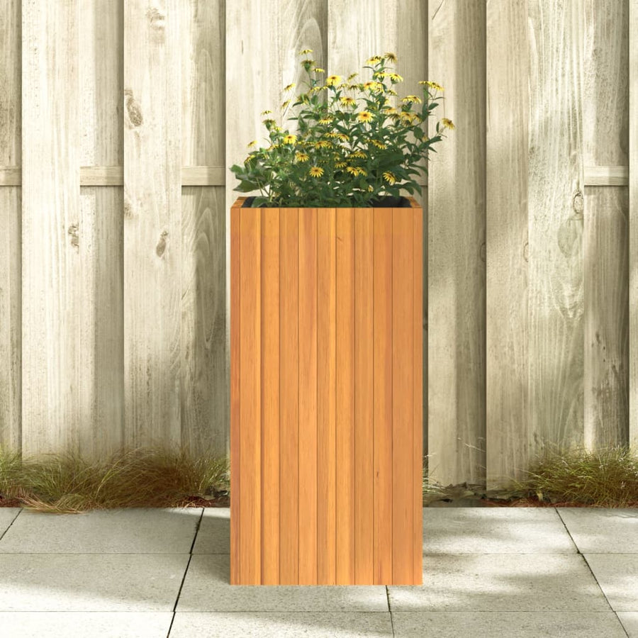 Plantenbak Massief Acaciahout 45 x 45 x 90 cm
