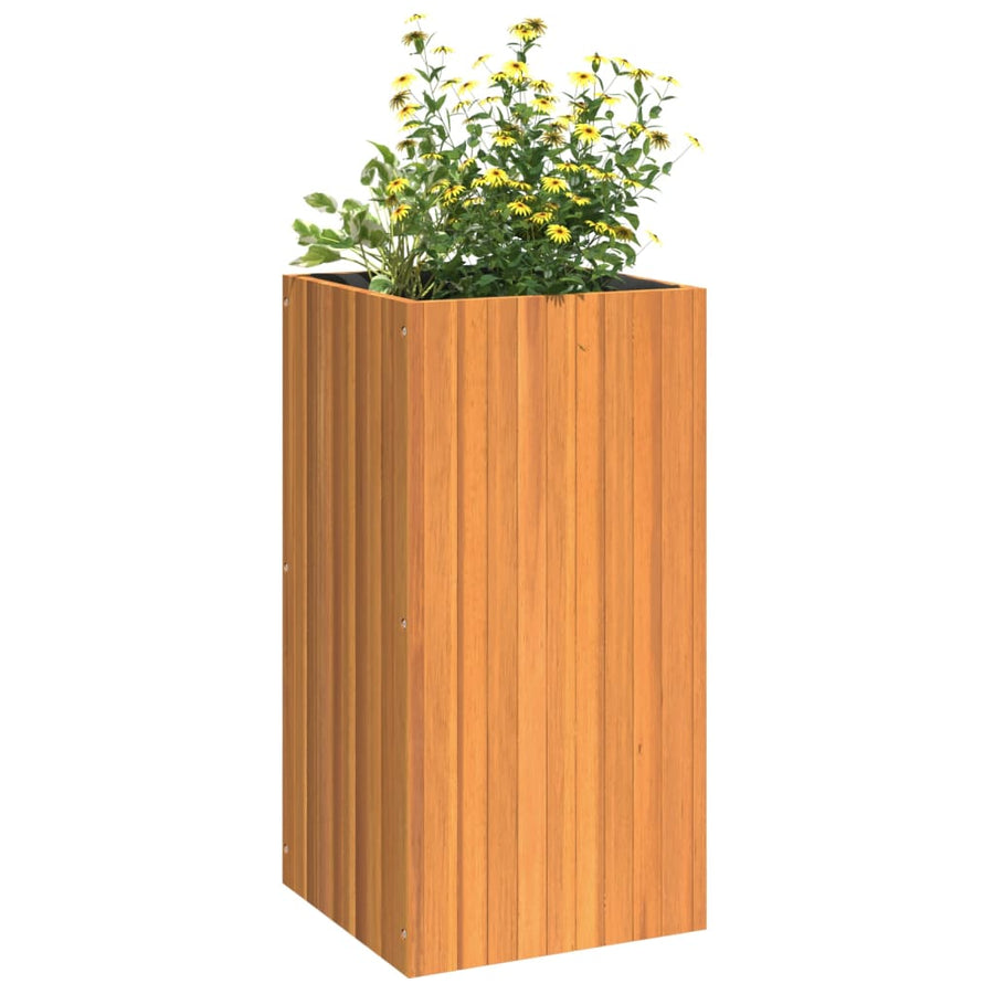Plantenbak Massief Acaciahout 45 x 45 x 90 cm