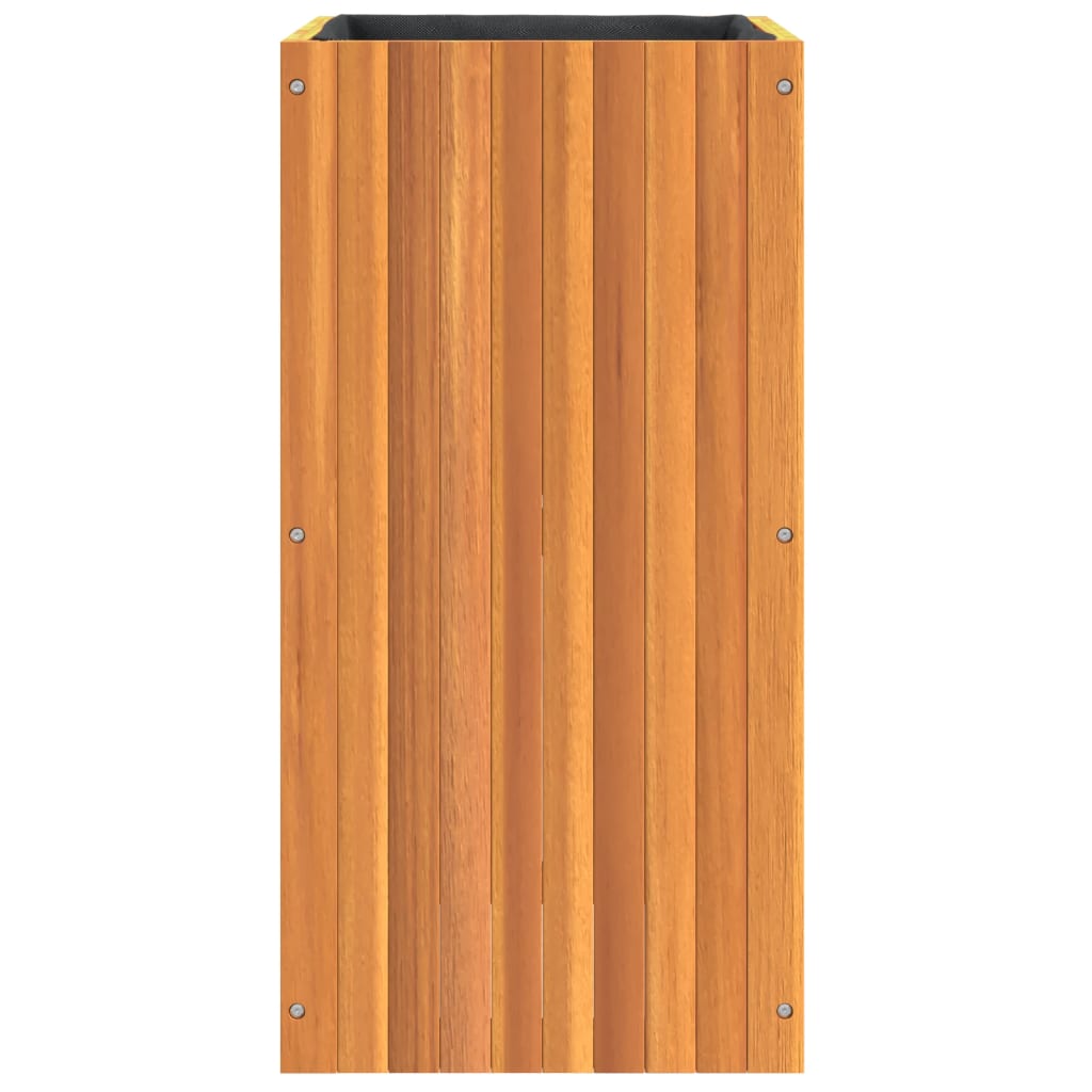Plantenbak Massief Acaciahout 45 x 45 x 90 cm