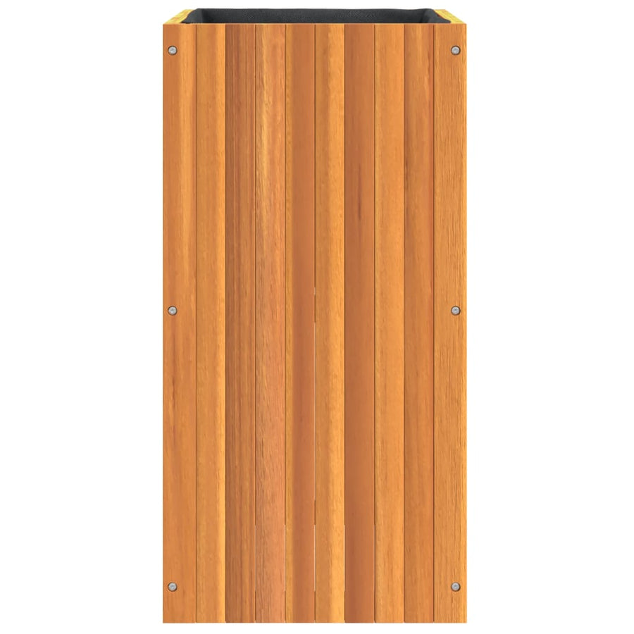 Plantenbak Massief Acaciahout 45 x 45 x 90 cm