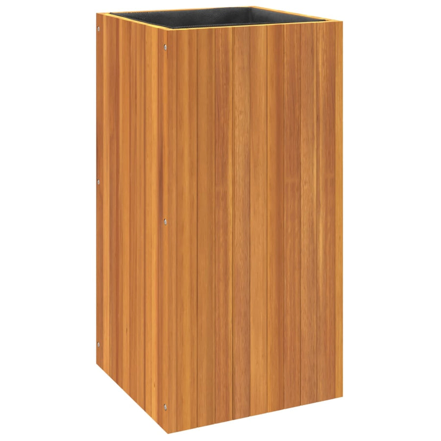 Plantenbak Massief Acaciahout 45 x 45 x 90 cm