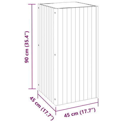 Plantenbak Massief Acaciahout 45 x 45 x 90 cm