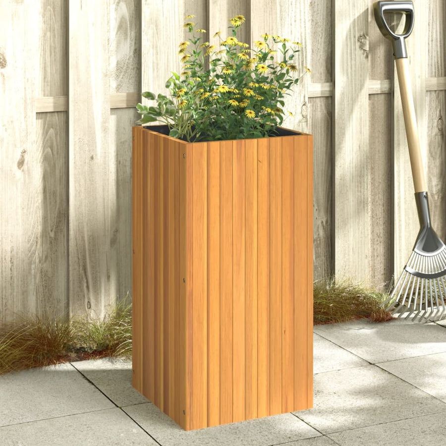 Plantenbak Massief Acaciahout 45 x 45 x 90 cm