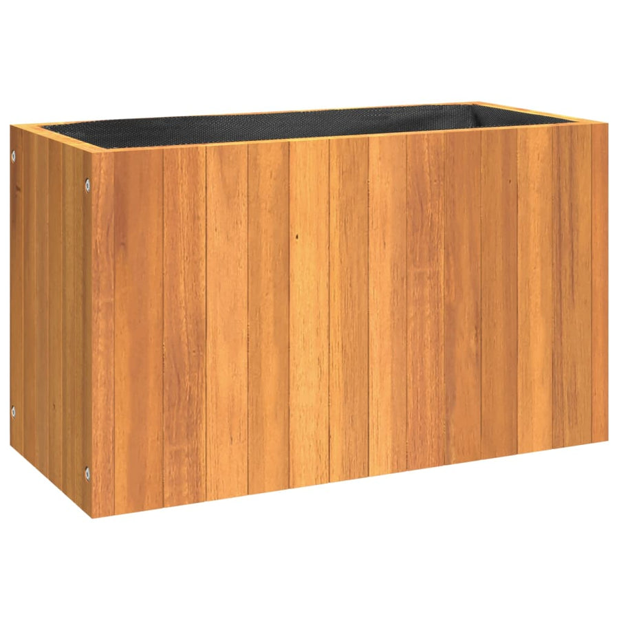 Plantenbak 59X27,5X35 Cm Massief Acaciahout 59 x 27.5 x 35 cm