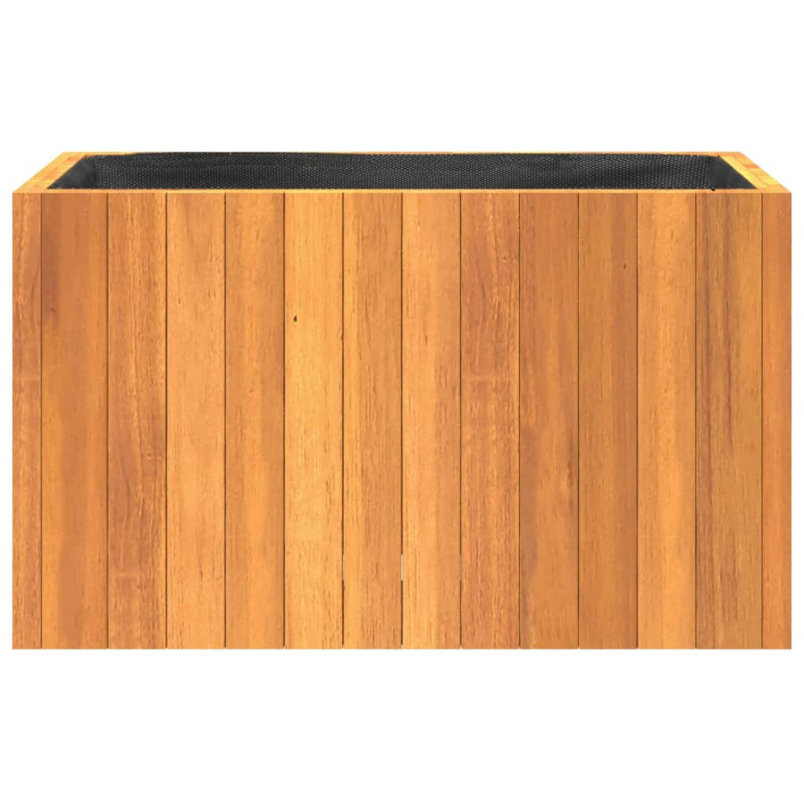 Plantenbak 59X27,5X35 Cm Massief Acaciahout 59 x 27.5 x 35 cm